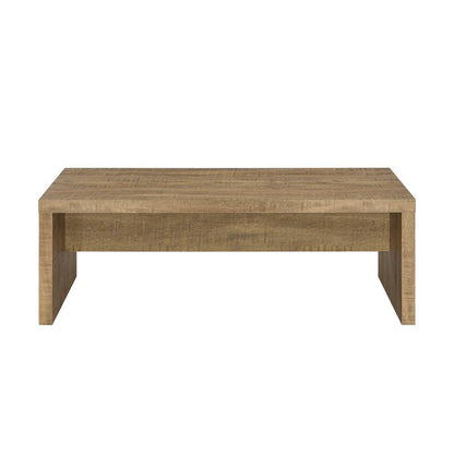 Rectangular Engineered Wood Coffee Table, Mango