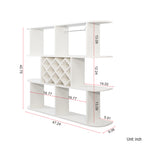 Large Wall Mounted 3 Tier Rustic Bottle Wine Rack,Multifunctional Wooden Wall Mounted Wine Rack,Storage Rack with Wine Glass Holder,mounted wall Storage winerack Rack for Home Bar Dining Room Decor