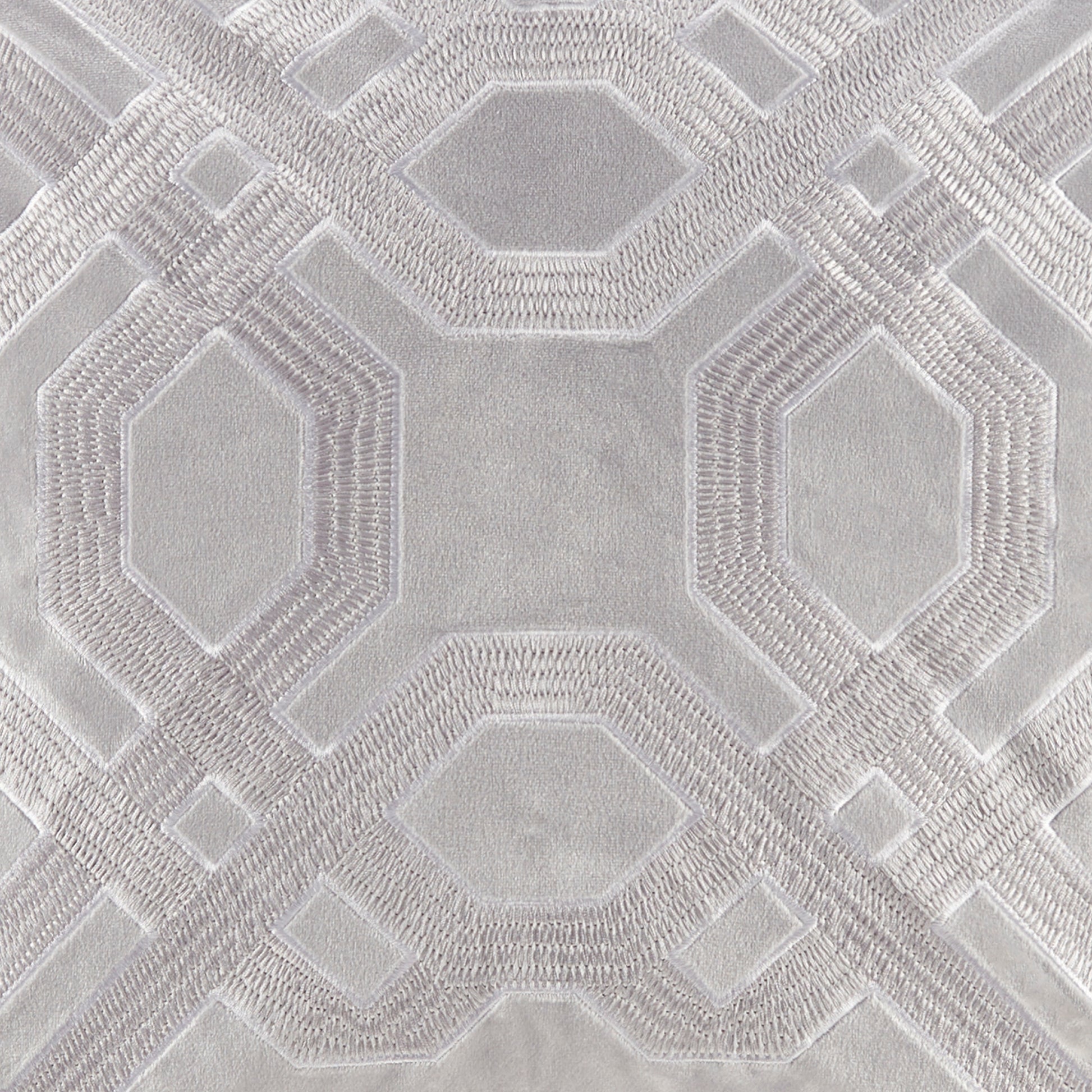 Square Decor Pillow Silver 18x18'