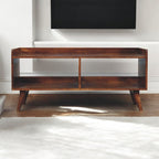 Artisan Furniture Solid Wood Open-top Chestnut Media Unit