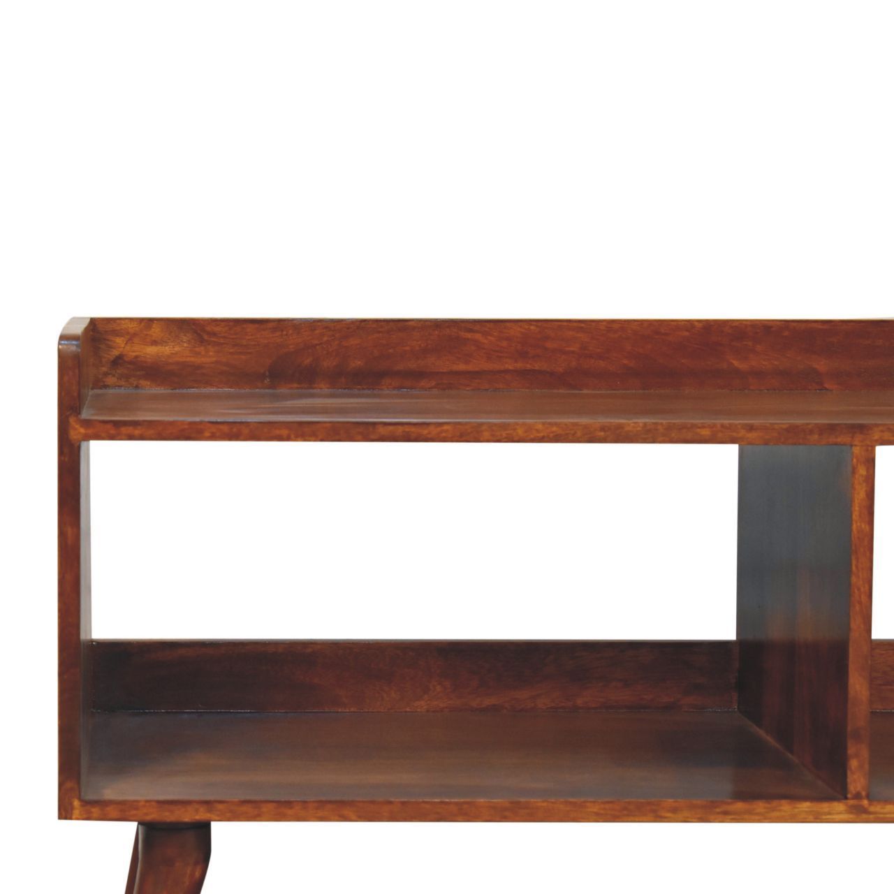 Artisan Furniture Solid Wood Open-top Chestnut Media Unit