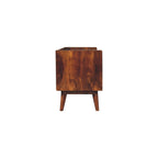 Artisan Furniture Solid Wood Open-top Chestnut Media Unit