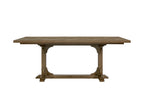 Counter Height Trestle Table - Almond Dining Table