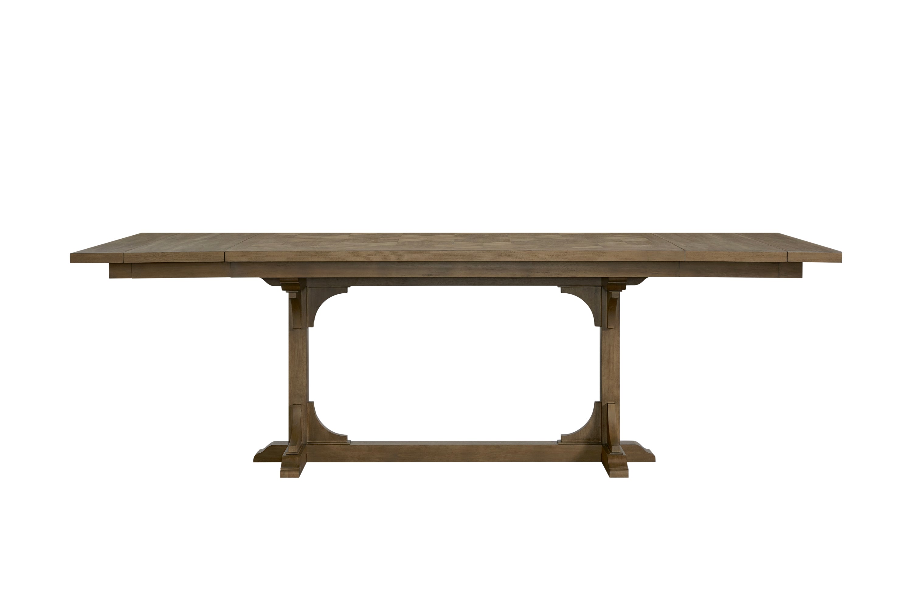 Counter Height Trestle Table - Almond Dining Table
