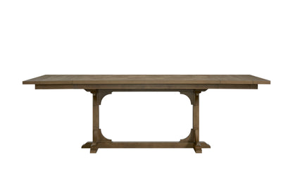 Counter Height Trestle Table - Almond Dining Table