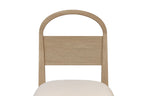 Wood Arch Back Chair - Toffee/White Sand (Set of 2) Dining Chair