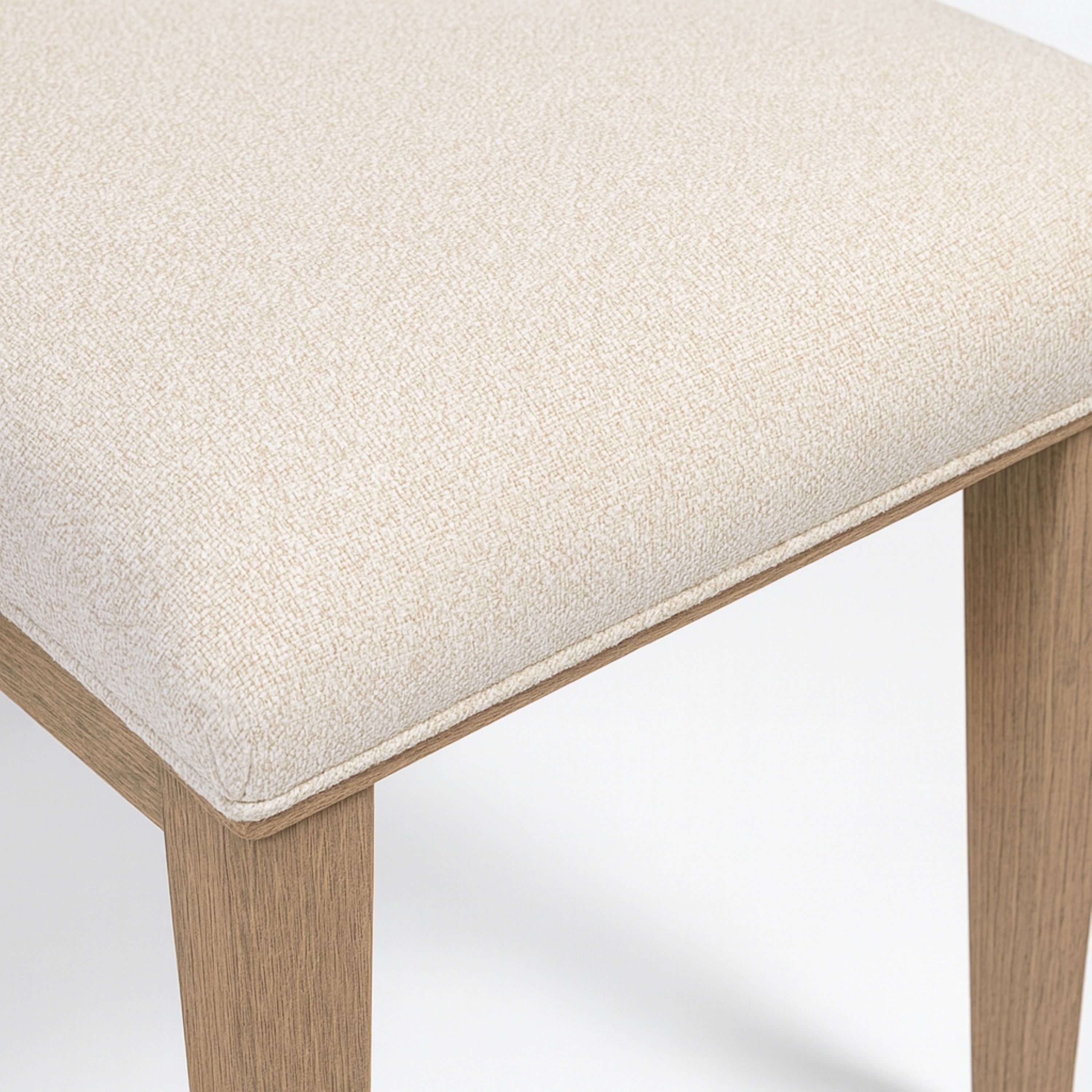 Wood Arch Back Chair - Toffee/White Sand (Set of 2) Dining Chair