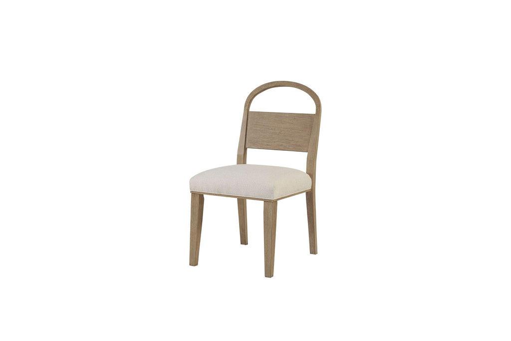 Wood Arch Back Chair - Toffee/White Sand (Set of 2) Dining Chair