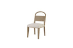 Wood Arch Back Chair - Toffee/White Sand (Set of 2) Dining Chair