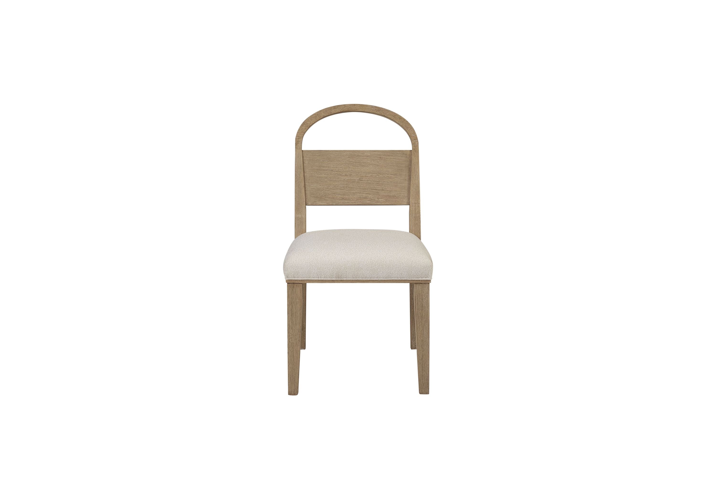 Wood Arch Back Chair - Toffee/White Sand (Set of 2) Dining Chair