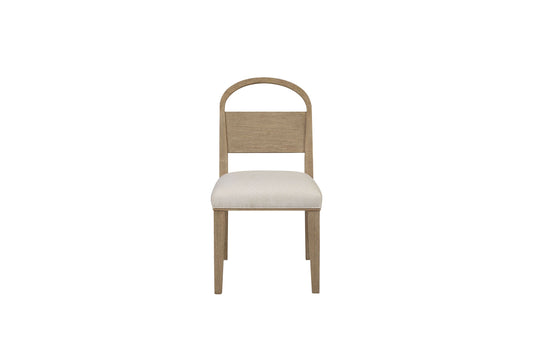 Wood Arch Back Chair - Toffee/White Sand (Set of 2) Dining Chair