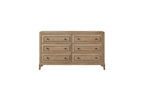 Queen Canopy Bedroom Set with a 2 Drawer Nightstand. a modern Dresser with Poster Mirror and a Door Chest.