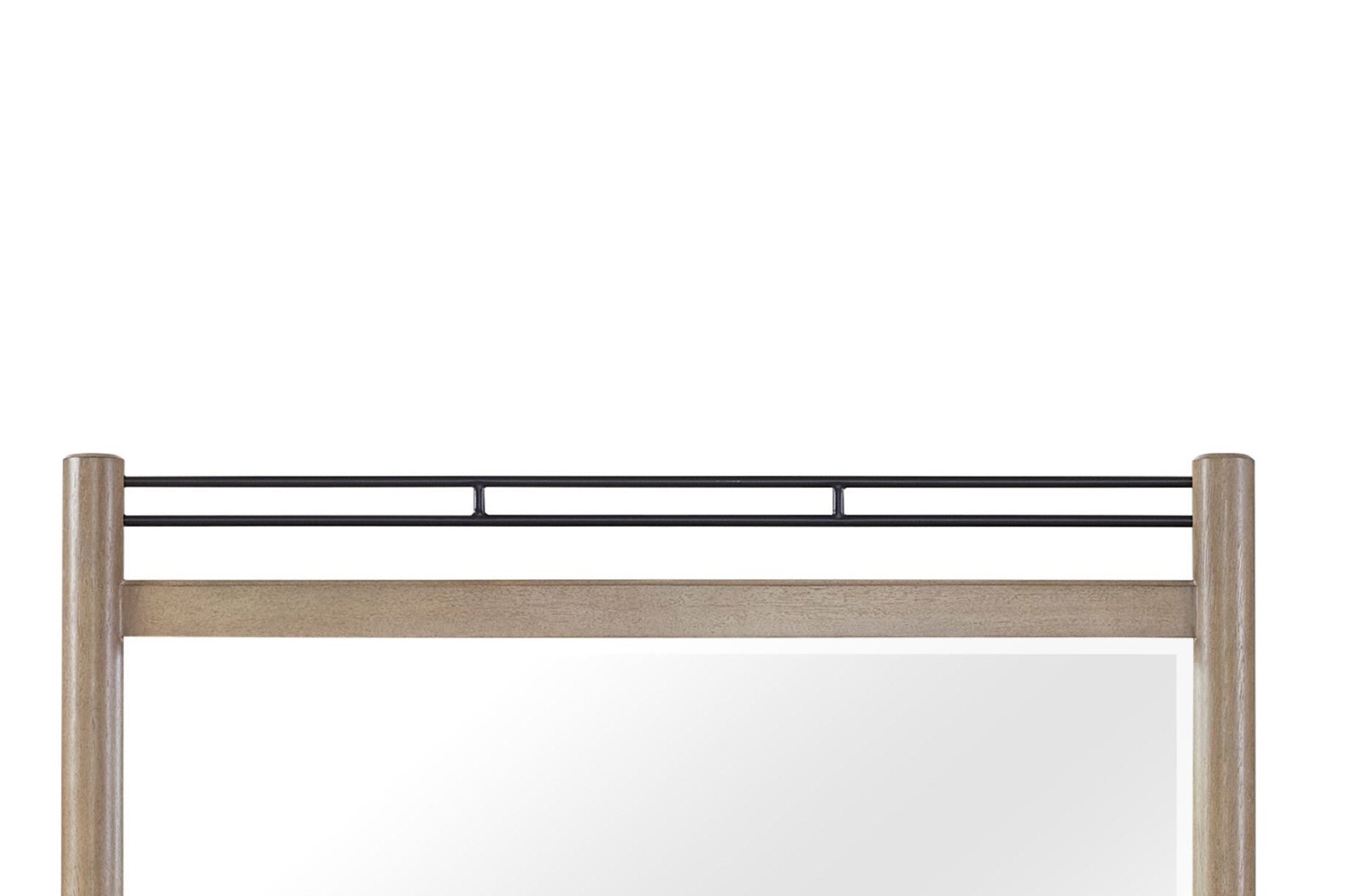 Queen Canopy Bedroom Set with a 2 Drawer Nightstand. a modern Dresser with Poster Mirror and a Door Chest.