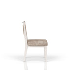 Rope Back Chair - Vanilla / Carmel