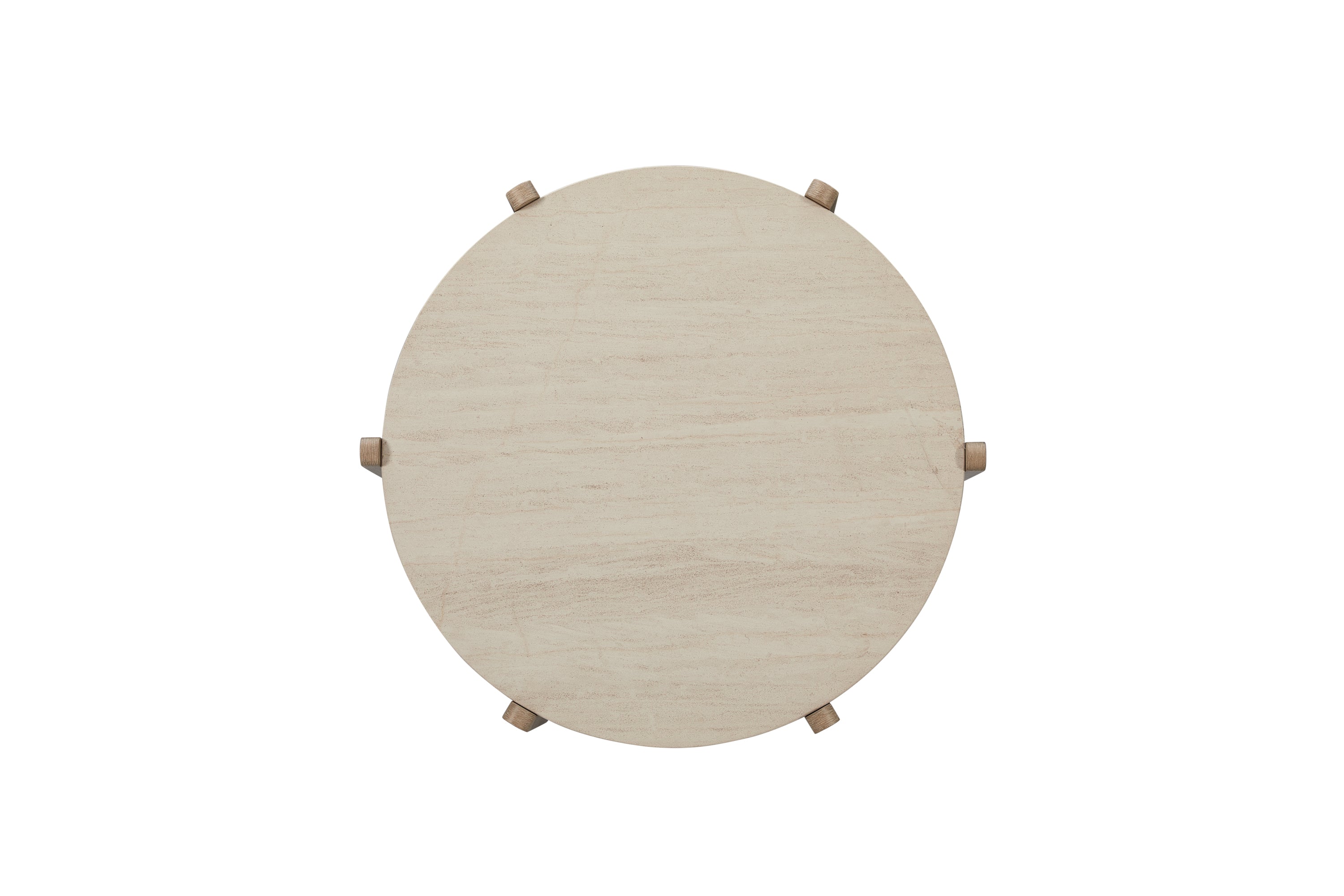 Stone Top Cocktail Table - Toffee Coffee Table