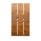 70.87" Tall Wardrobe& Kitchen Cabinet, with 6-Doors, -Open Shelves and -Drawer for bedroom,Walnut - Groovy Boardz