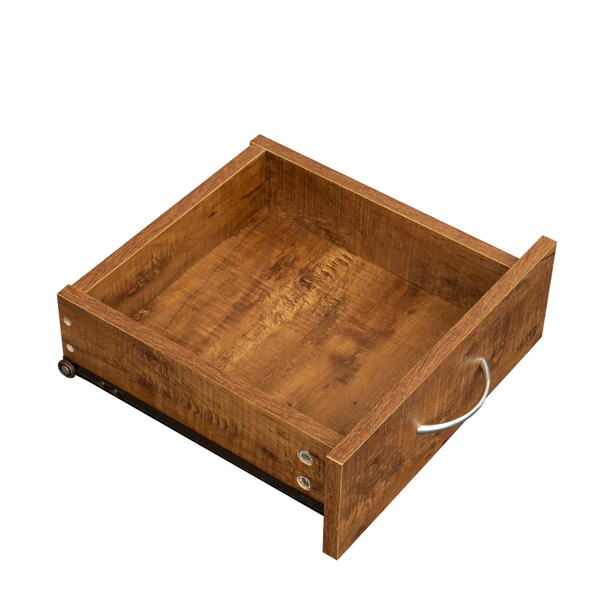 70.87" Tall Wardrobe& Kitchen Cabinet, with 6-Doors, -Open Shelves and -Drawer for bedroom,Walnut - Groovy Boardz