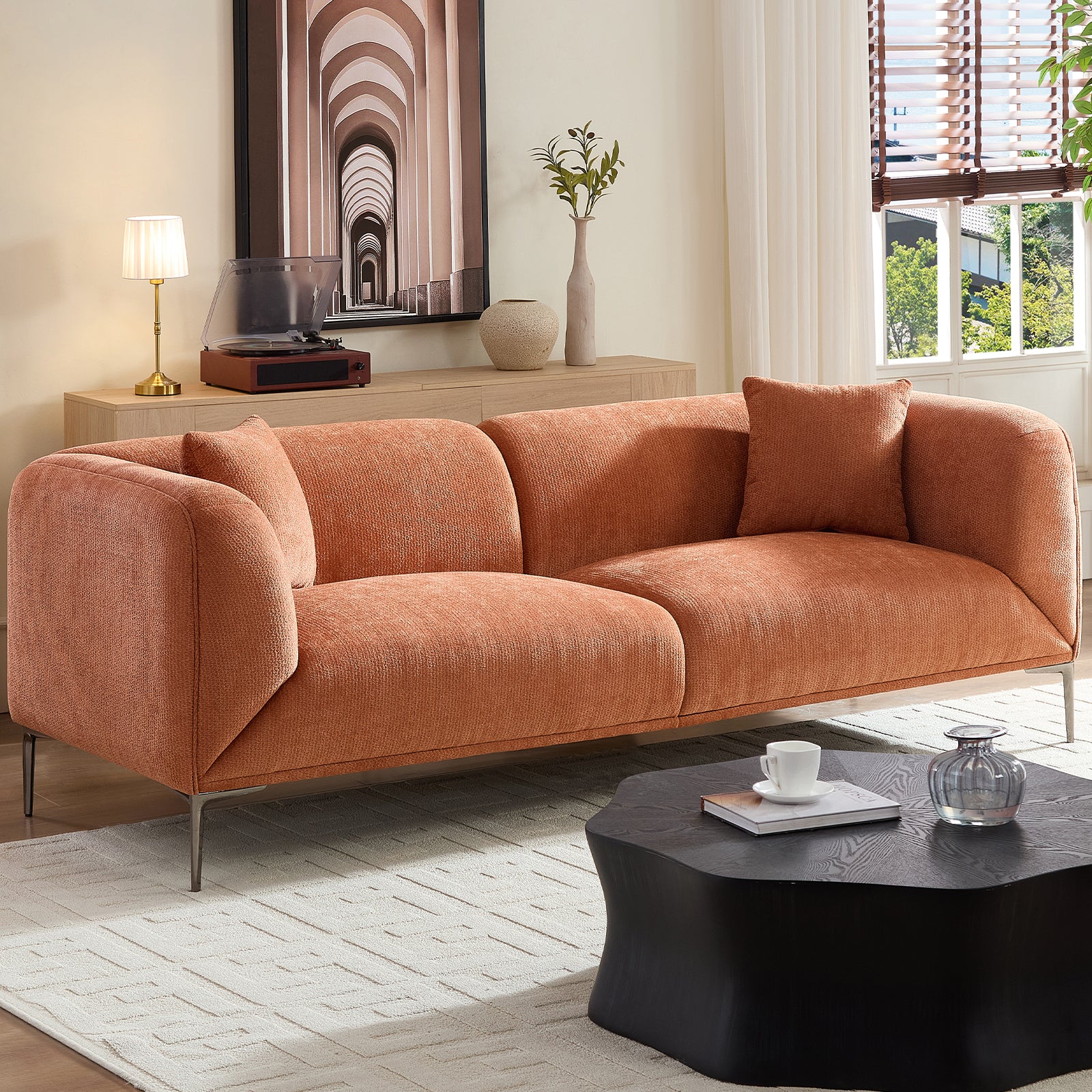Modern Sofa for Living Room Family Movie Nights & Reading Hours Sofa