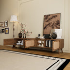 78' TV Stand for 75/80/85 inch TV, Console with Ample Storage for Living Room, Bedroom, Entertainment Center with Open Shelf