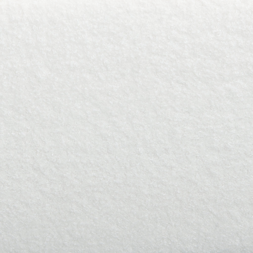 Elegant Boucle Upholstered Bed, A Luxurious and Comfortable Bedroom Centerpiece, King Size, White Bed Frame