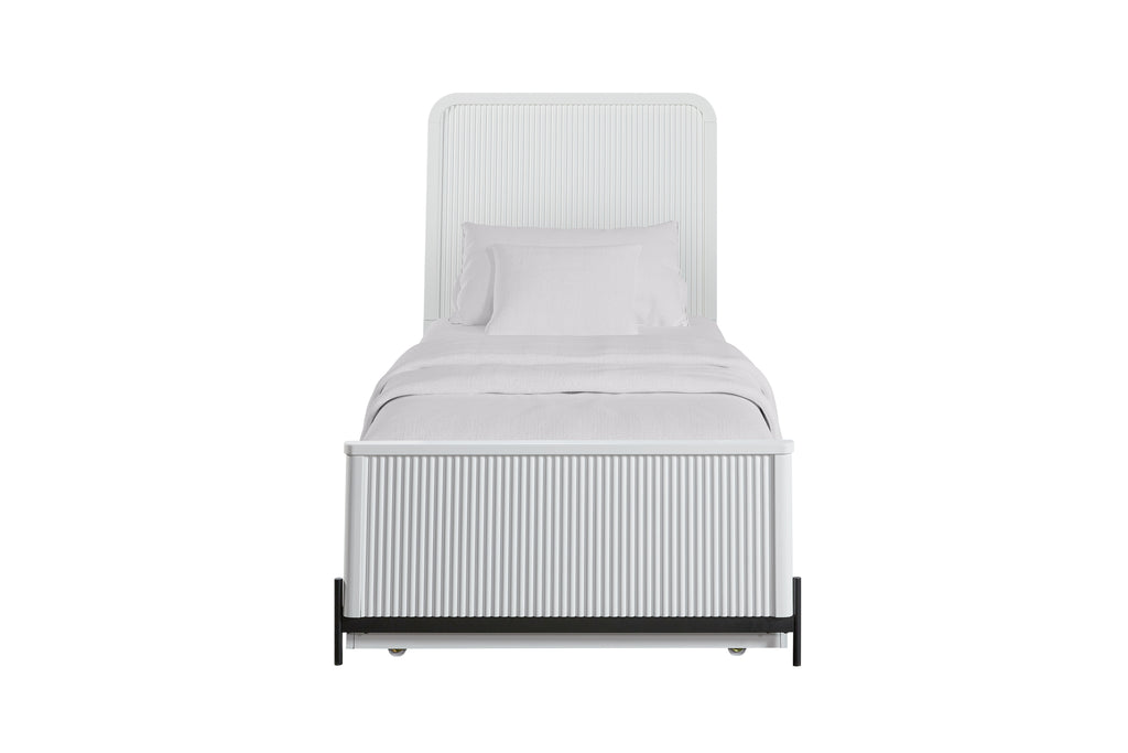 Full Ov Twin Trundle Bed - White