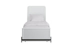 Full Ov Twin Trundle Bed - White
