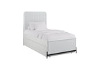 Full Ov Twin Trundle Bed - White