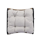 3 Pieces Wicker Outdoor Patio Furniture Set with Lounge Chair, Balcony Chairs Table Set with Cushions, Ottoman, Patio Conversation Sets for Garden ,Deck,and Porch, Black & Natural & Beige - Groovy Boardz