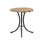 3 Pieces Wicker Outdoor Patio Furniture Set with Lounge Chair, Balcony Chairs Table Set with Cushions, Ottoman, Patio Conversation Sets for Garden ,Deck,and Porch, Black & Natural & Beige - Groovy Boardz