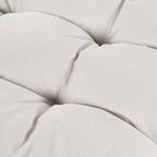 3 Pieces Wicker Outdoor Patio Furniture Set with Lounge Chair, Balcony Chairs Table Set with Cushions, Ottoman, Patio Conversation Sets for Garden ,Deck,and Porch, Black & Natural & Beige - Groovy Boardz