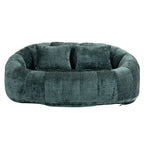 COOLMORE Bean Bag sofa Lazy Sofa Durable Comfort Lounger High Back Bean Bag Chair Couch for Adults and Kids, Indoor & Outdoor, Accent Floor Soft Lounge Chair  (Emerald chenille)