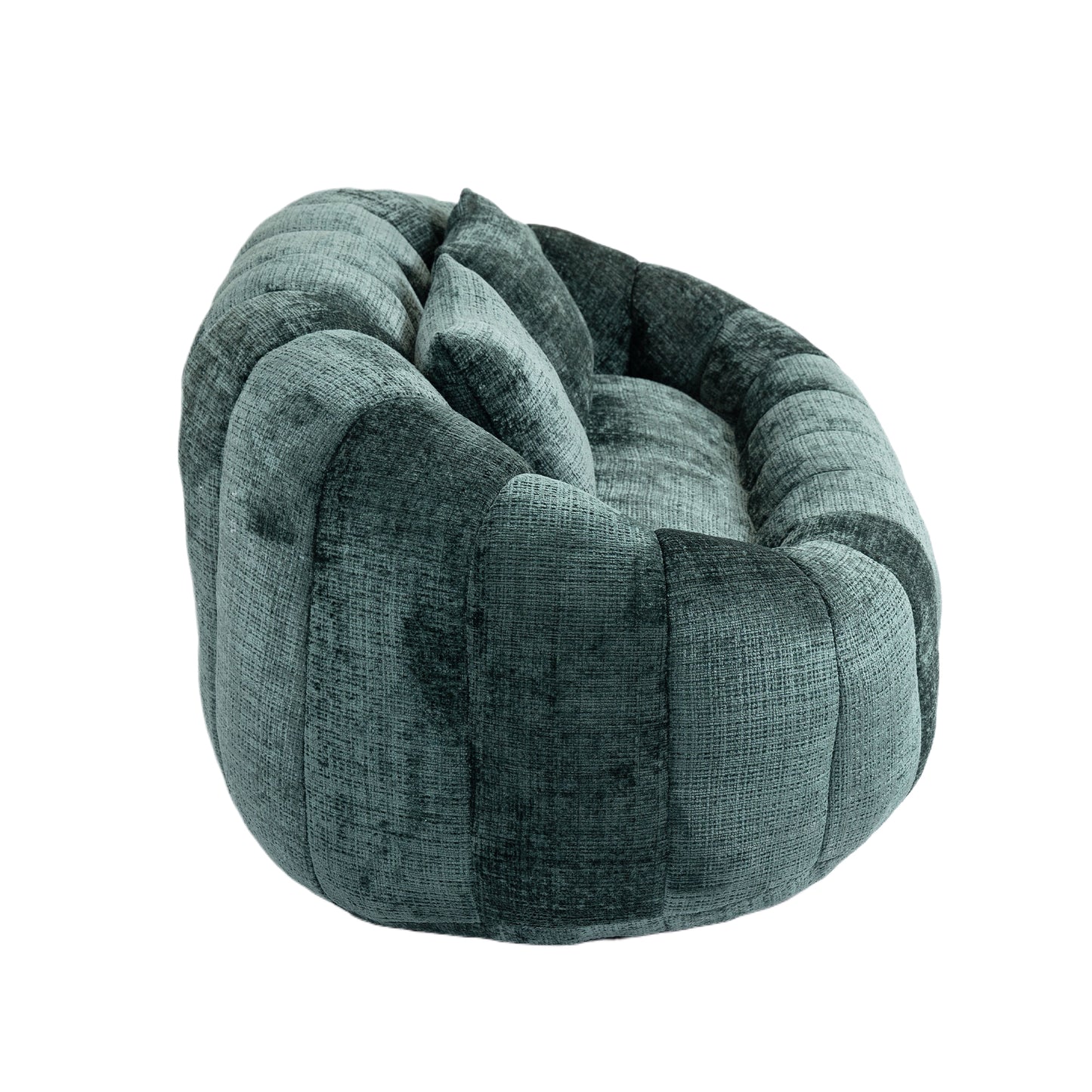 COOLMORE Bean Bag sofa Lazy Sofa Durable Comfort Lounger High Back Bean Bag Chair Couch for Adults and Kids, Indoor & Outdoor, Accent Floor Soft Lounge Chair  (Emerald chenille)