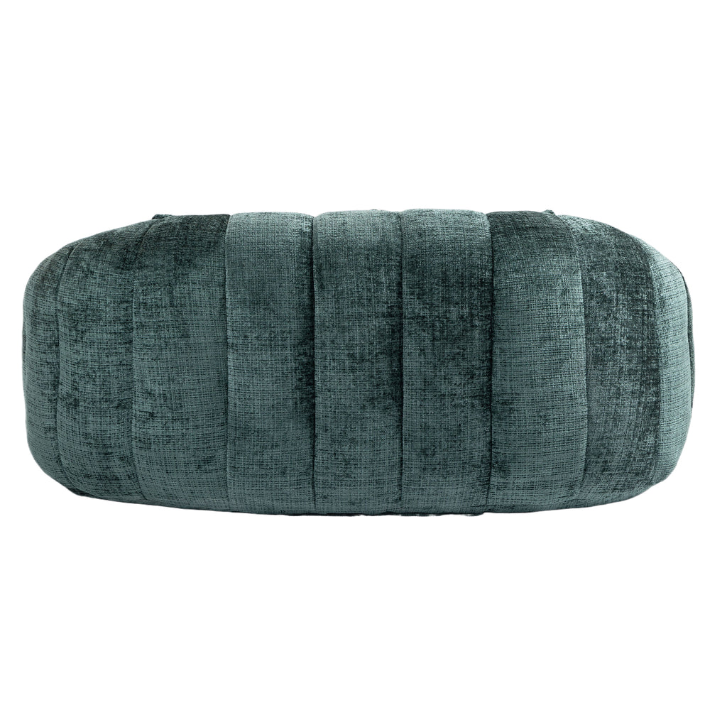 COOLMORE Bean Bag sofa Lazy Sofa Durable Comfort Lounger High Back Bean Bag Chair Couch for Adults and Kids, Indoor & Outdoor, Accent Floor Soft Lounge Chair  (Emerald chenille)