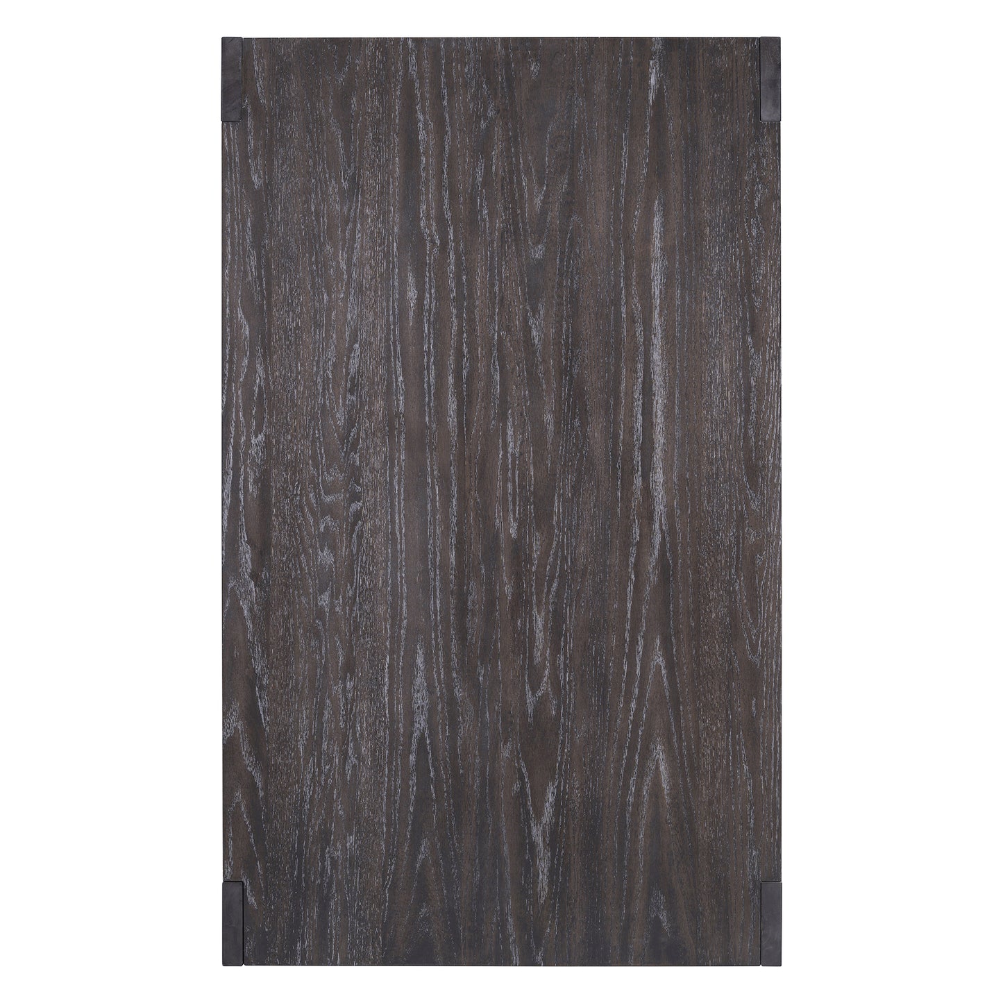 TREXM 3-piece Farmhouse Style Simple Dining Set, Dining Table and 2 Benches, for Dining Room, Kitchen and Living Room (Espresso)