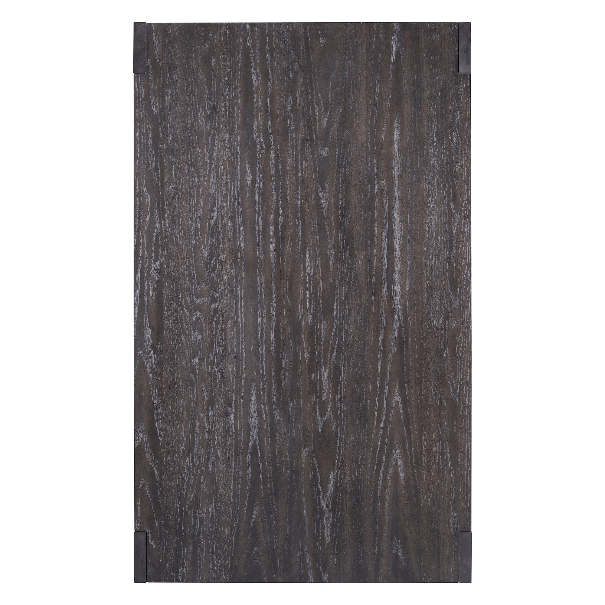 TREXM 3-piece Farmhouse Style Simple Dining Set, Dining Table and 2 Benches, for Dining Room, Kitchen and Living Room (Espresso)