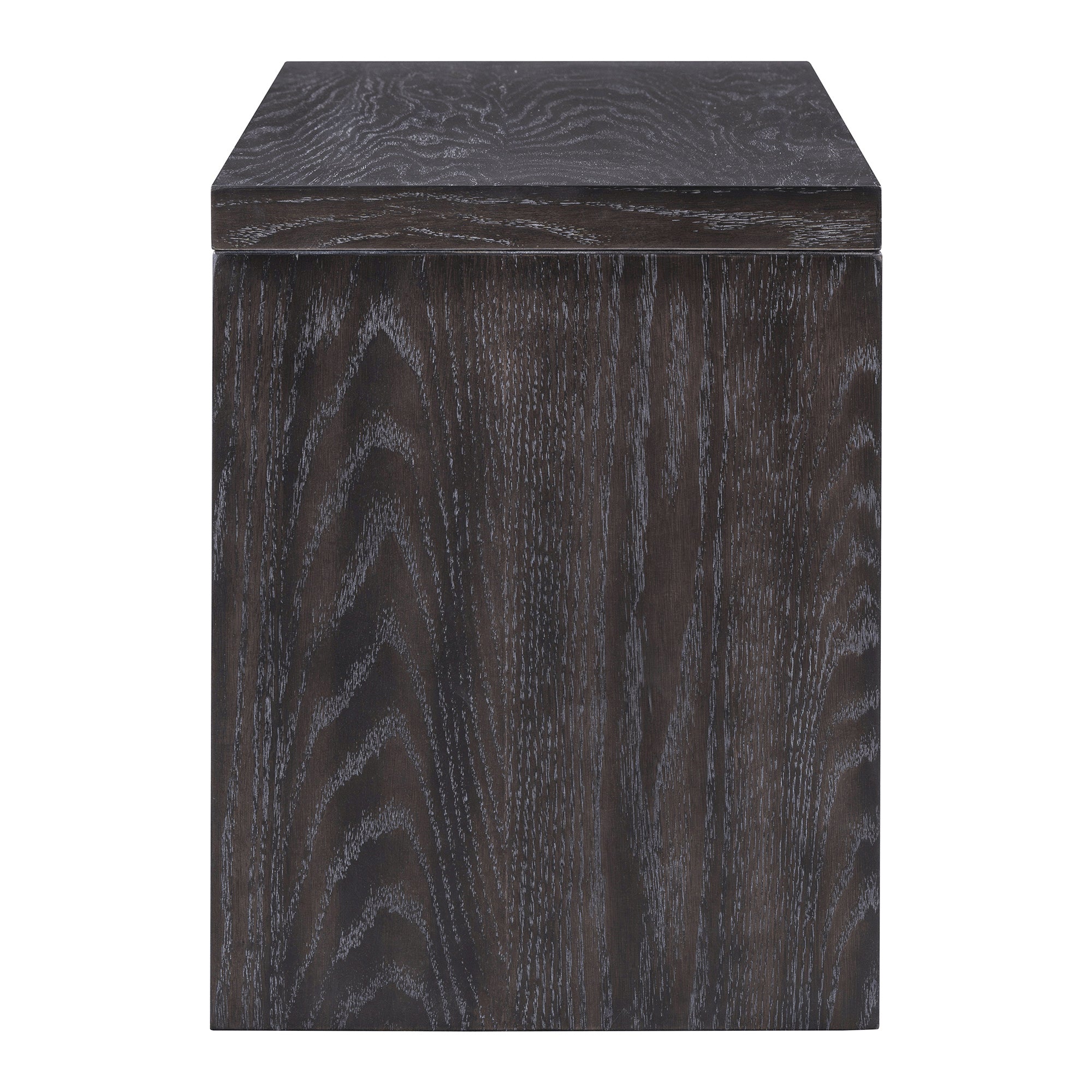 TREXM 3-piece Farmhouse Style Simple Dining Set, Dining Table and 2 Benches, for Dining Room, Kitchen and Living Room (Espresso)