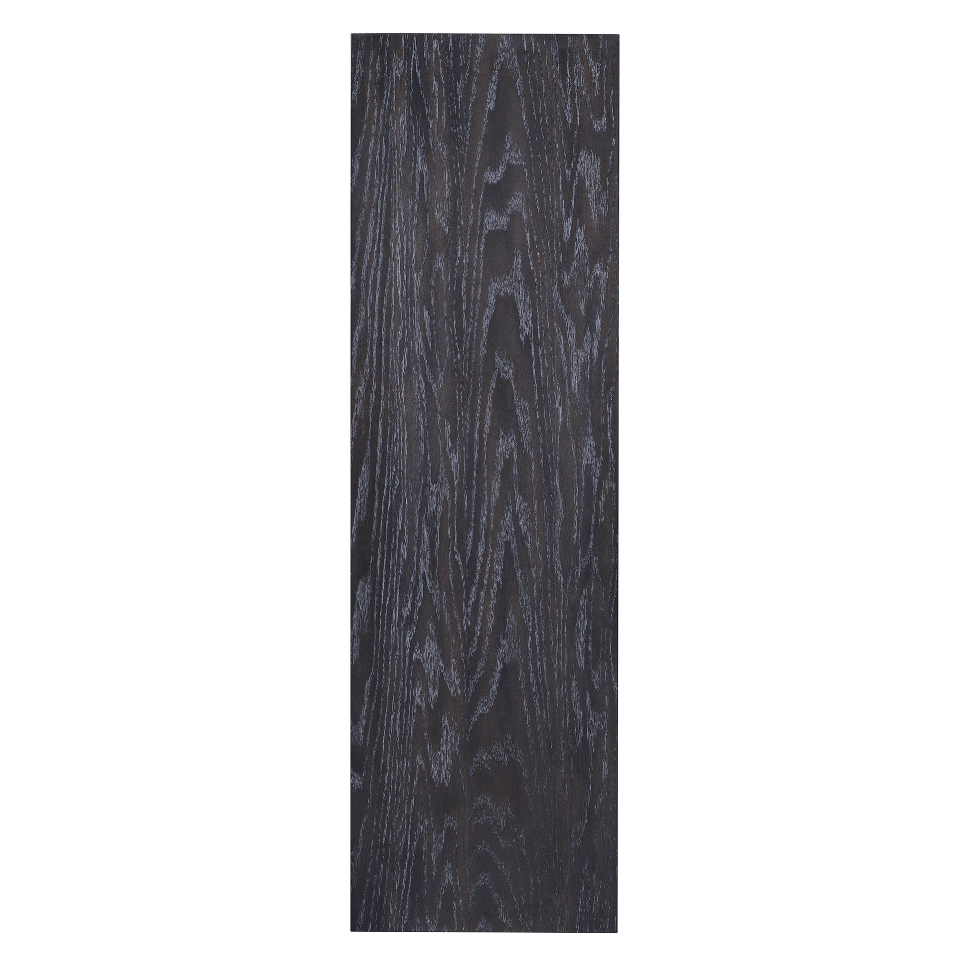 TREXM 3-piece Farmhouse Style Simple Dining Set, Dining Table and 2 Benches, for Dining Room, Kitchen and Living Room (Espresso)