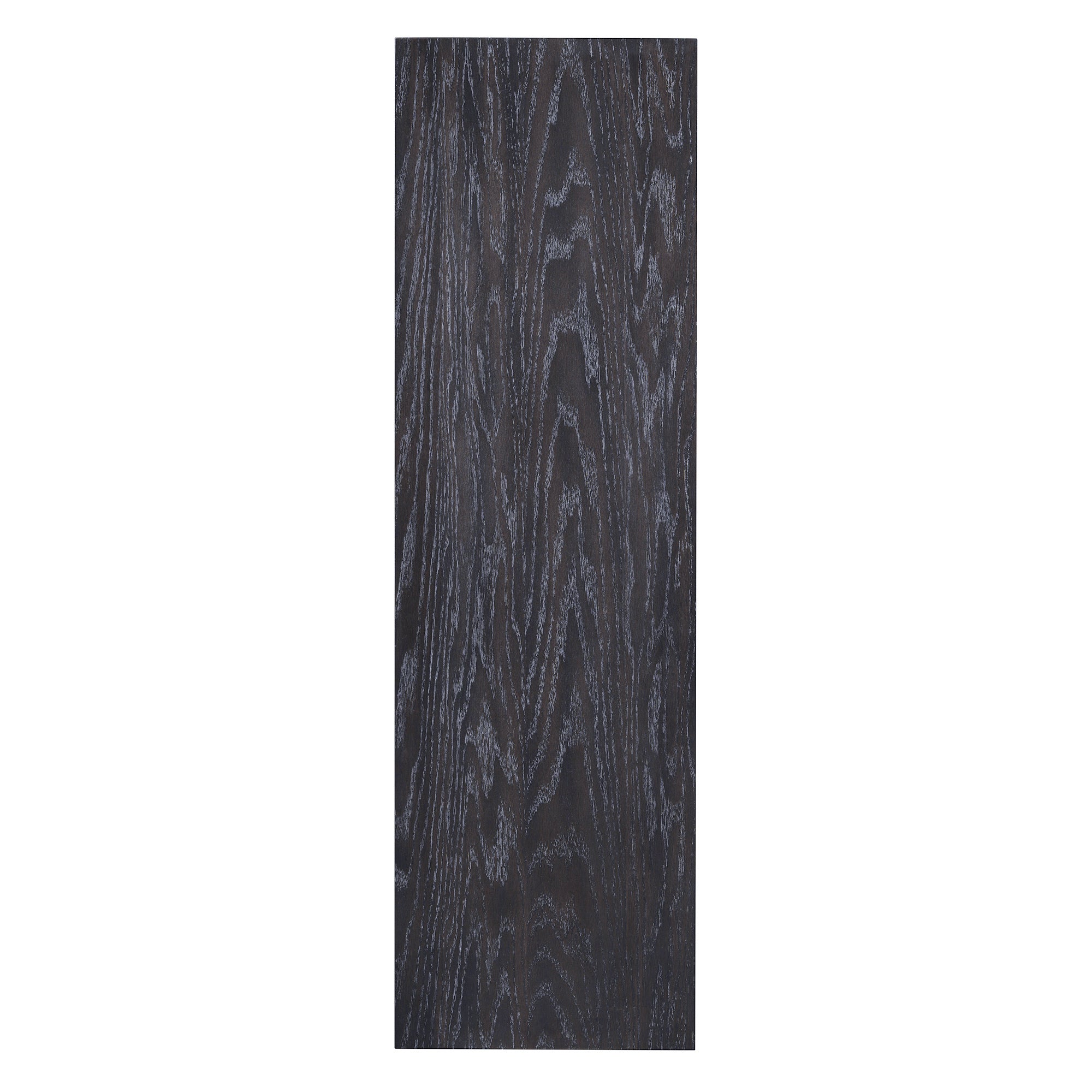 TREXM 3-piece Farmhouse Style Simple Dining Set, Dining Table and 2 Benches, for Dining Room, Kitchen and Living Room (Espresso)