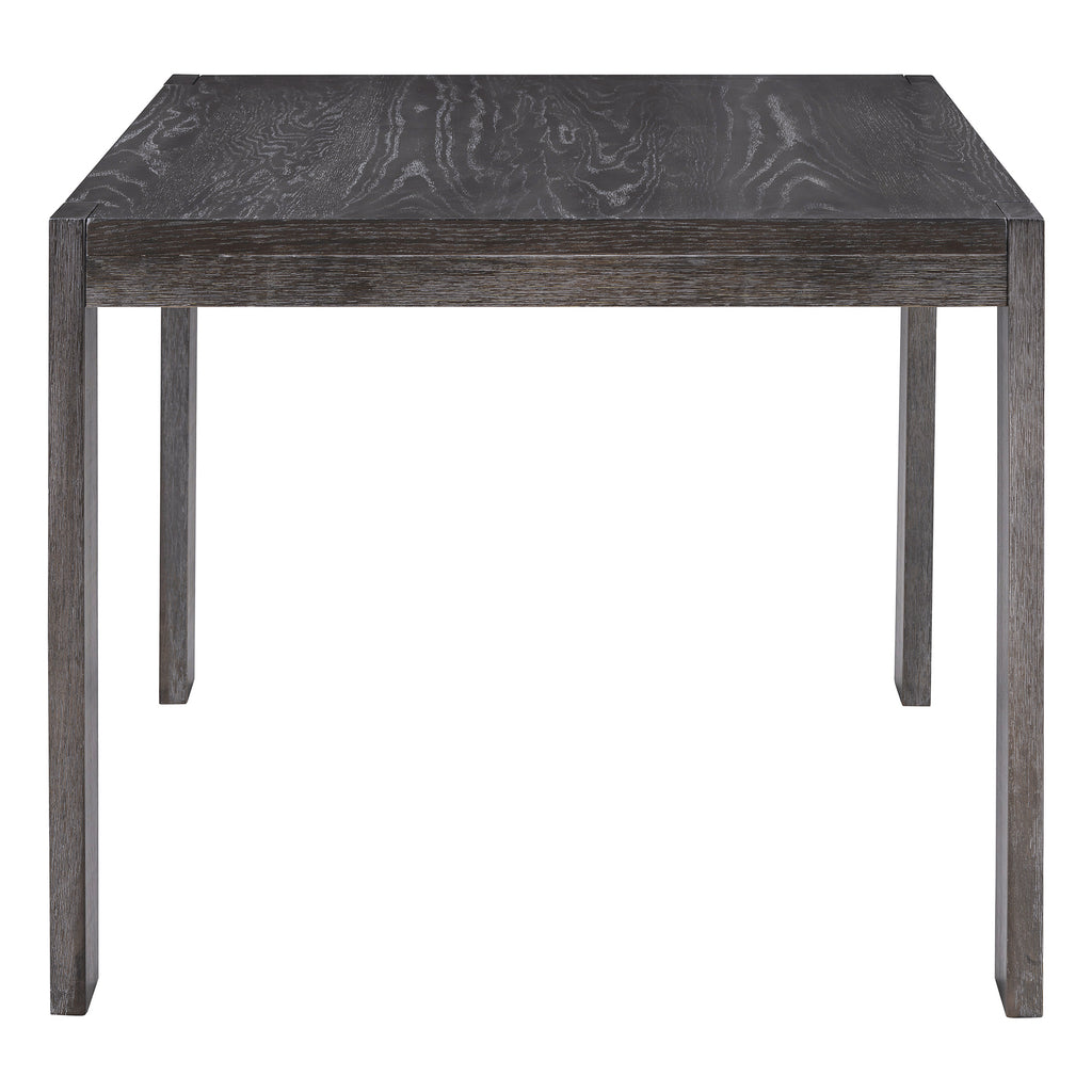 TREXM 3-piece Farmhouse Style Simple Dining Set, Dining Table and 2 Benches, for Dining Room, Kitchen and Living Room (Espresso)