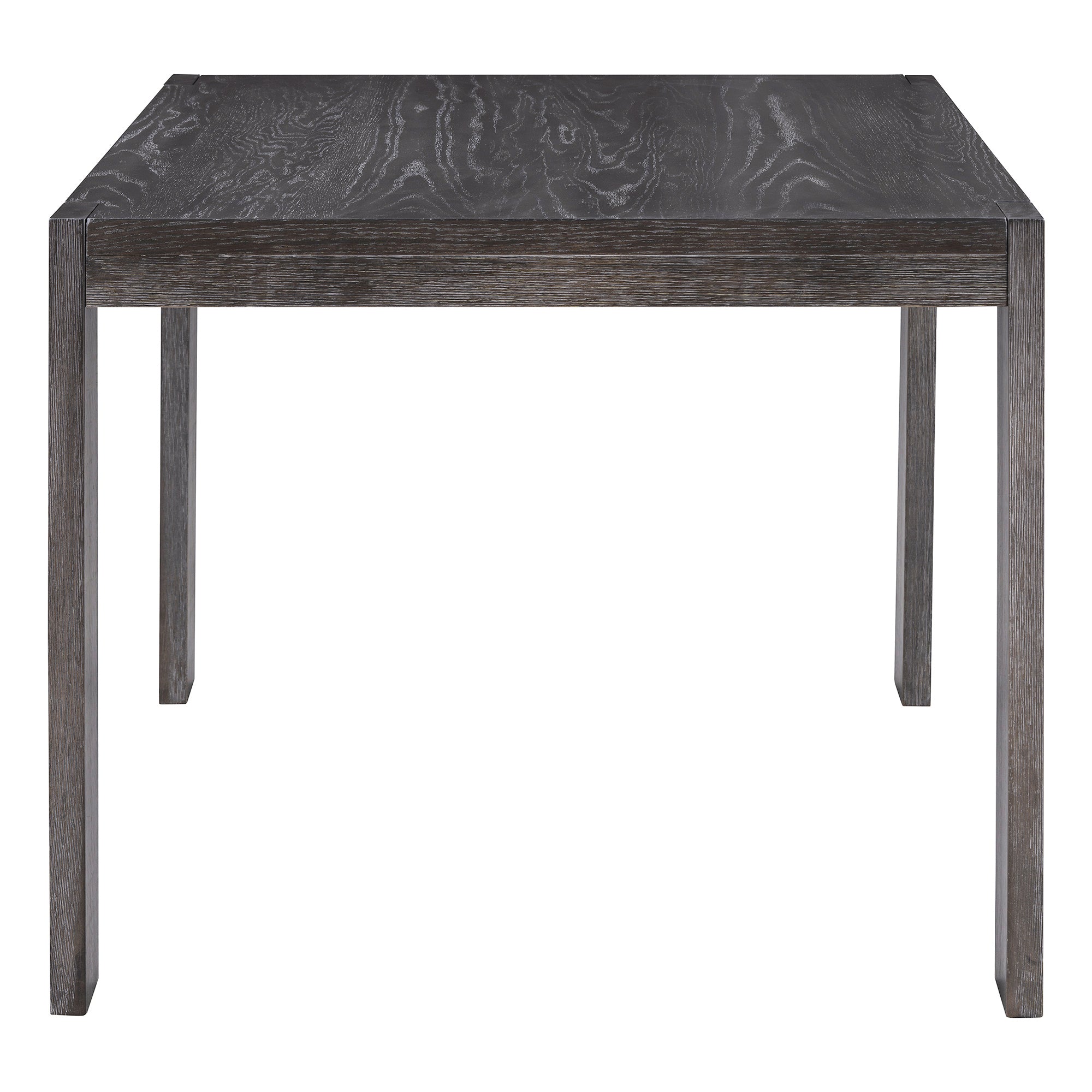 TREXM 3-piece Farmhouse Style Simple Dining Set, Dining Table and 2 Benches, for Dining Room, Kitchen and Living Room (Espresso)