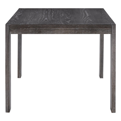 TREXM 3-piece Farmhouse Style Simple Dining Set, Dining Table and 2 Benches, for Dining Room, Kitchen and Living Room (Espresso)