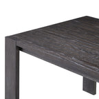 TREXM 3-piece Farmhouse Style Simple Dining Set, Dining Table and 2 Benches, for Dining Room, Kitchen and Living Room (Espresso)