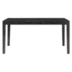 Espresso Retro 7-Piece Wood Dining Table Set for 6.