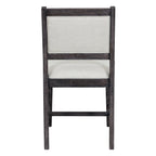 TREXM 7-Piece Retro Dining Table Set for 6, 1 Rectangular Wood Dining Table Set for 6 with Upholstered Chairs for Dining Room and Kitchen (Espresso)