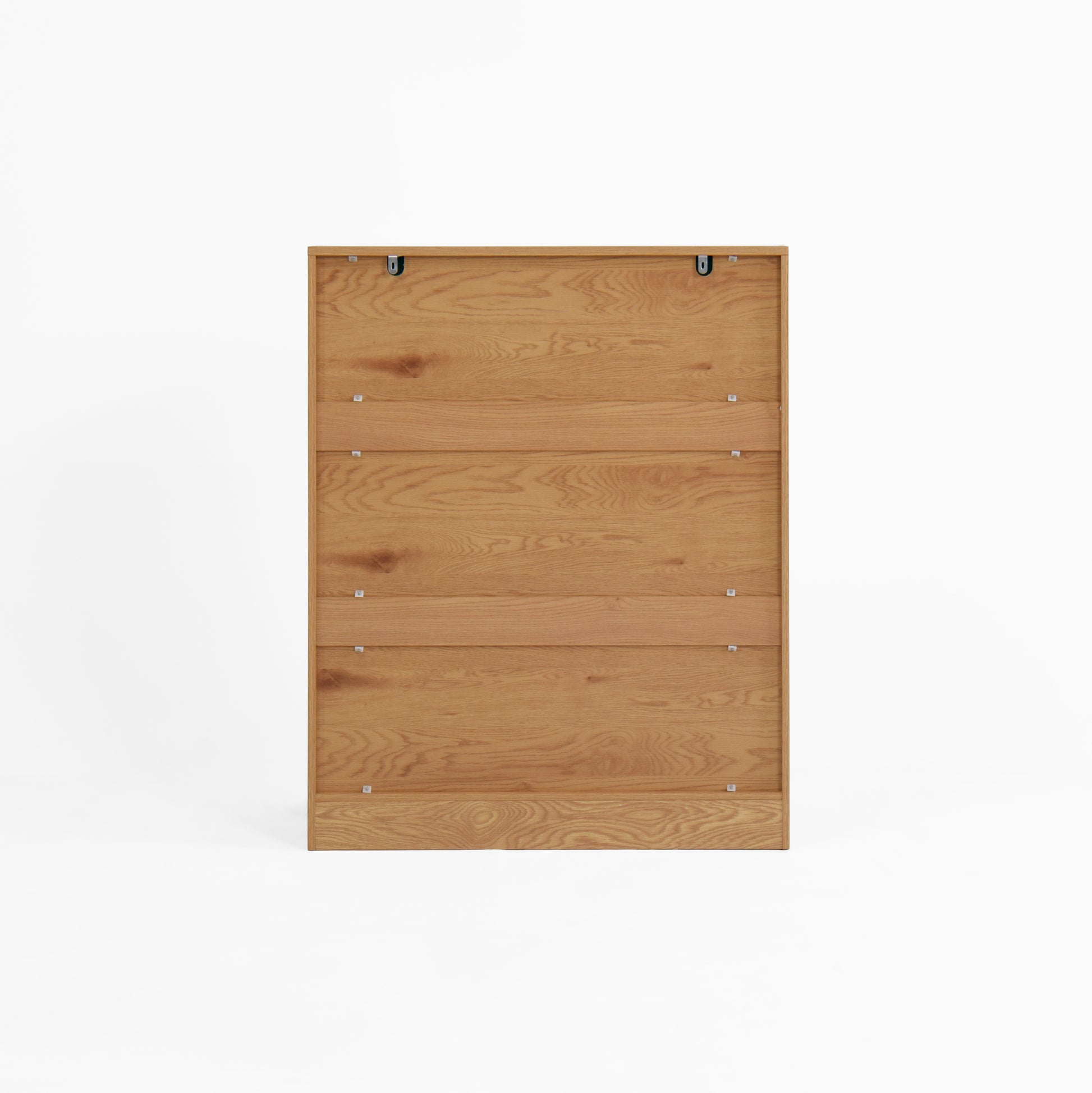 Shoe Cabinet, 4-Tier Shoe Rack Organizer with 1 Drawer, Freestanding Wooden Shoe Storage Cabinet with 2 White Door & Adjustable Shelves for Entryway Hallway