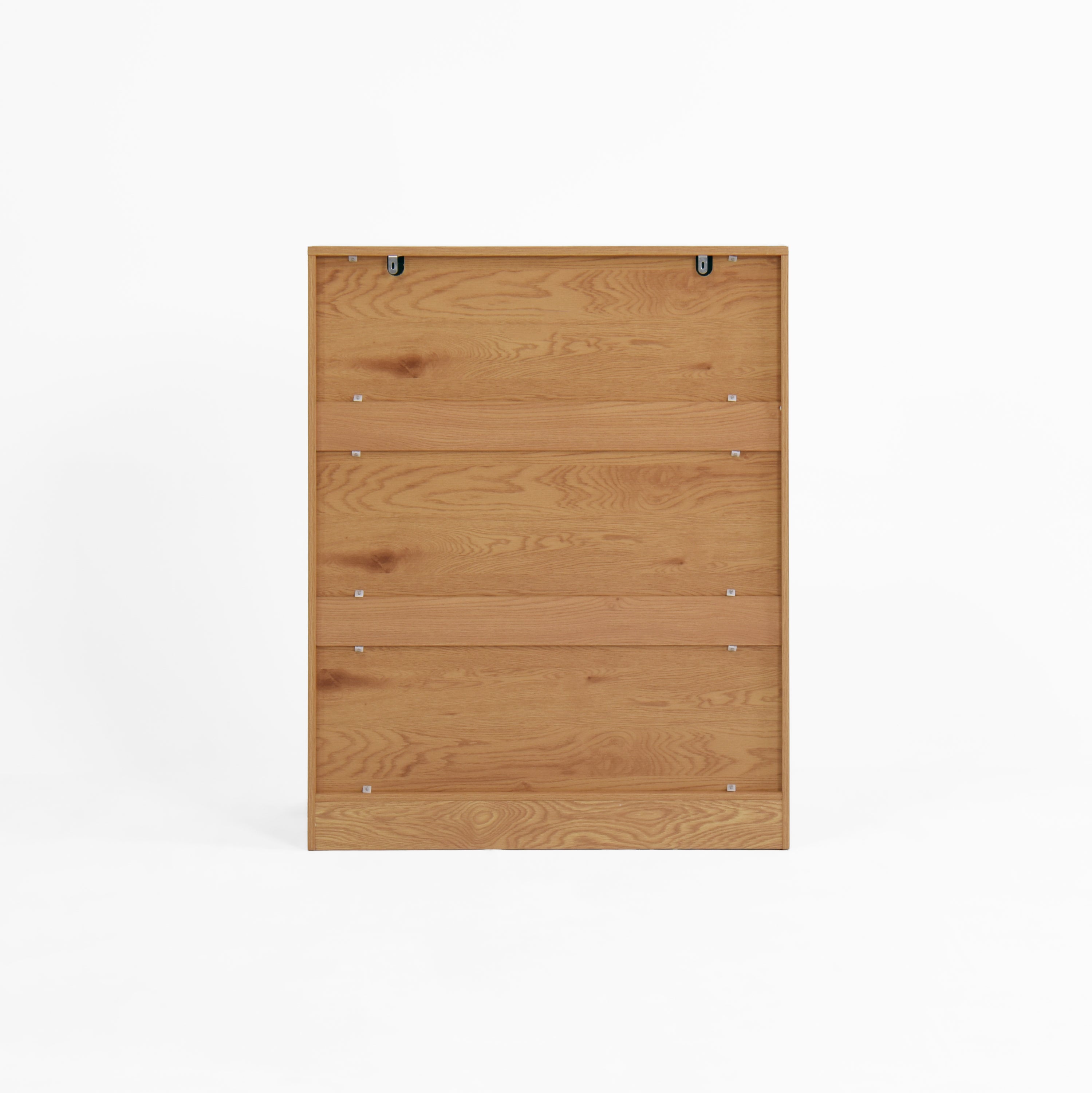 Shoe Cabinet, 4-Tier Shoe Rack Organizer with 1 Drawer, Freestanding Wooden Shoe Storage Cabinet with 2 White Door & Adjustable Shelves for Entryway Hallway