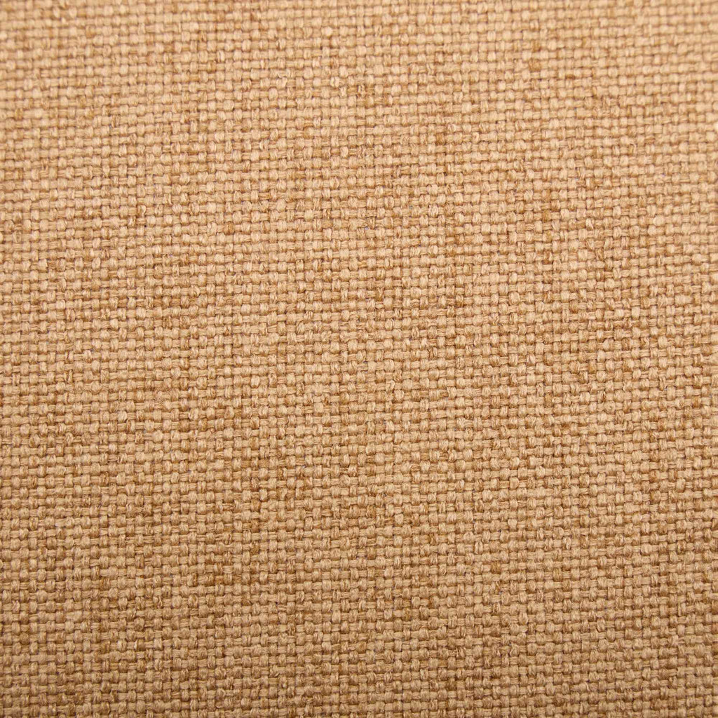 A&A Furniture,French Style Solid Wood Frame Antique Painting Linen Fabric Rattan Back Dining Chair,Set of 2,Tan