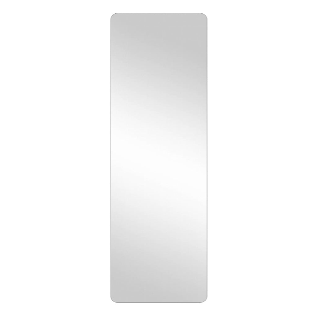 56'x 15' inch Full Body round corner mirror for Living Room Bedroom Cloakroom Wall hanging with hanging hole High quality 5mm silver mirror Explosion-proof glass