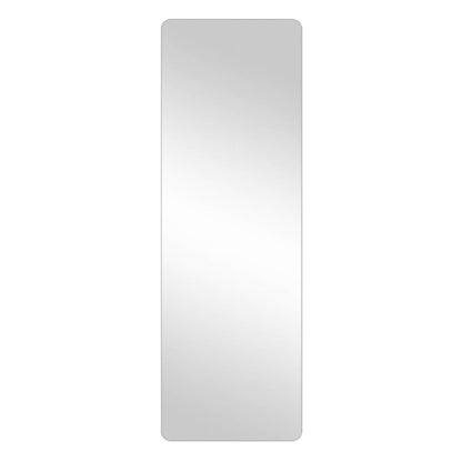 56'x 15' inch Full Body round corner mirror for Living Room Bedroom Cloakroom Wall hanging with hanging hole High quality 5mm silver mirror Explosion-proof glass