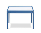Gibson 3-Piece Dry Erase Kids Table & Two Chair Set, Dark Blue